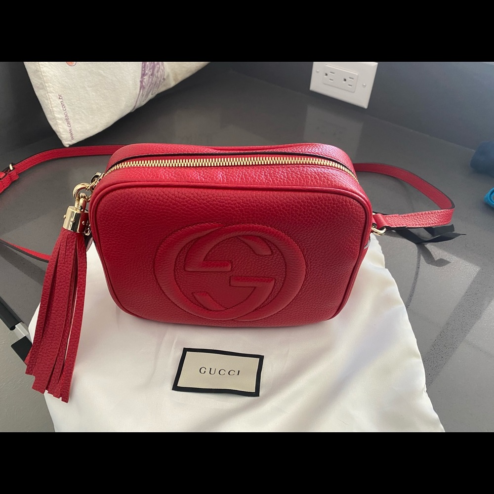 Gucci disco soho red